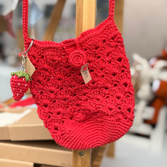 Strawberry Keychain