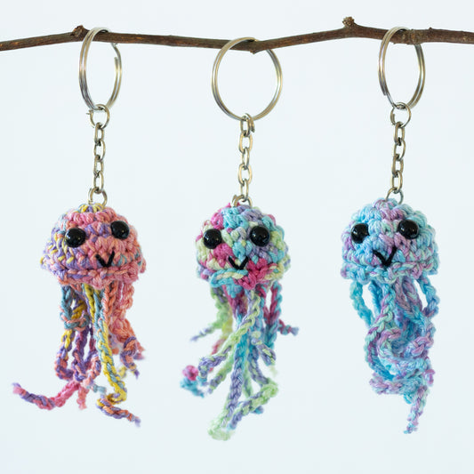 Jellyfish Keychain