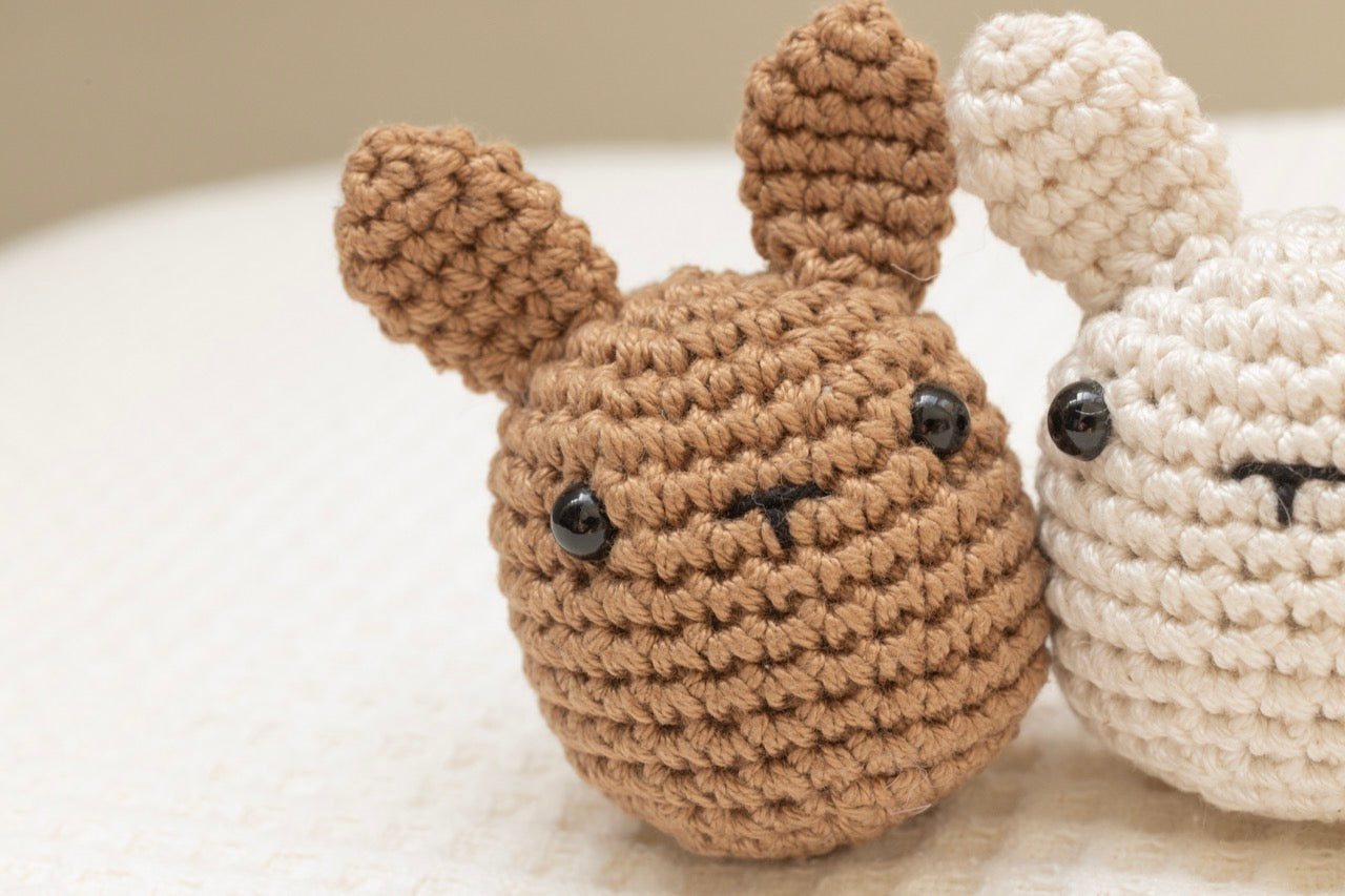 Micro Bunny Keychain