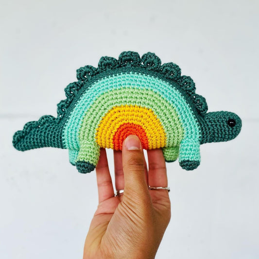 Rainbow Stegosaurus
