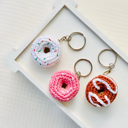 Doughnut Keychain