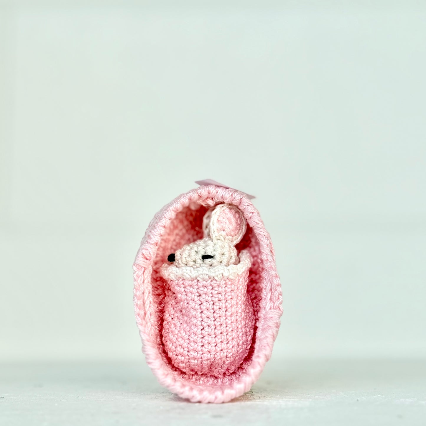 Mini Mouse in Crib