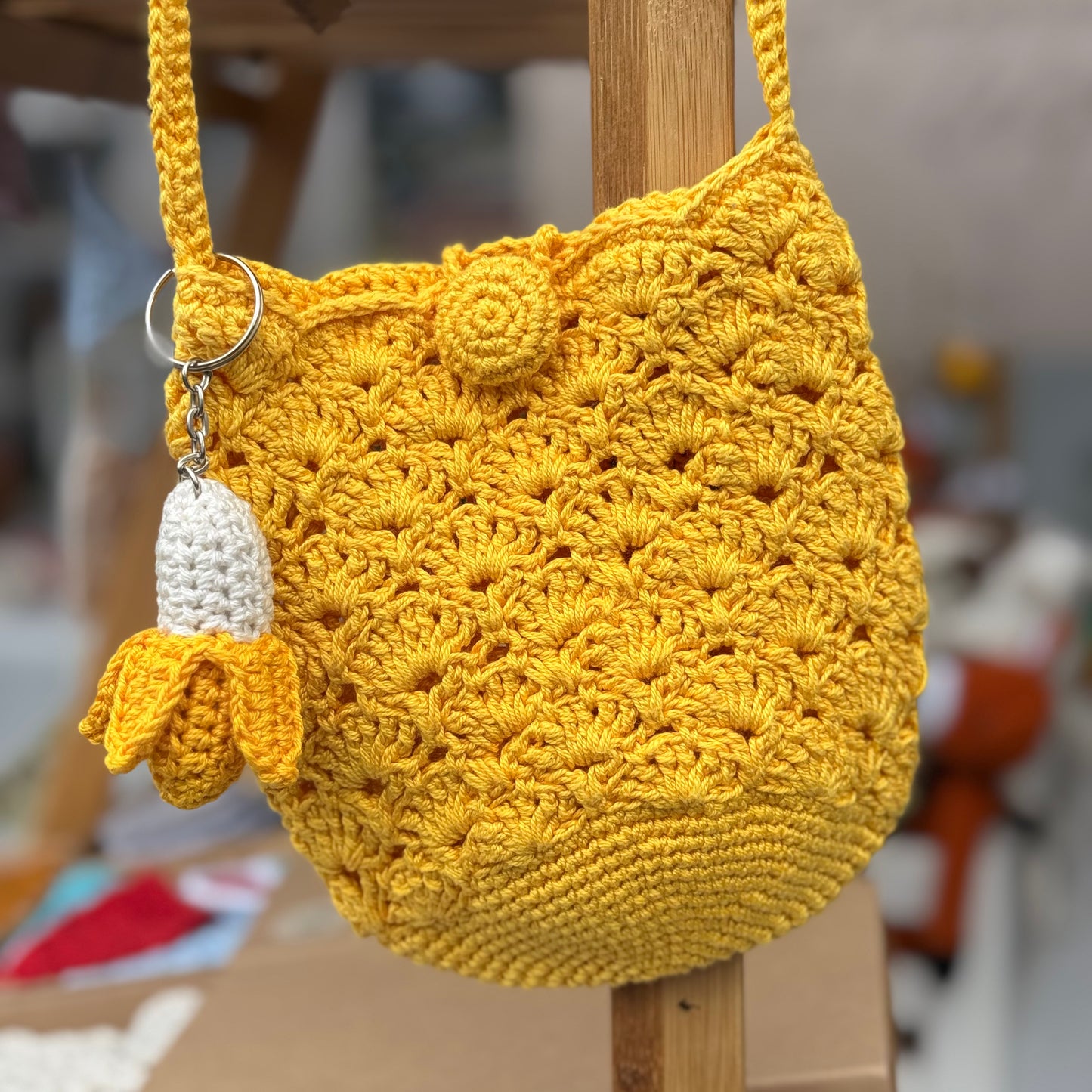 Banana Keychain