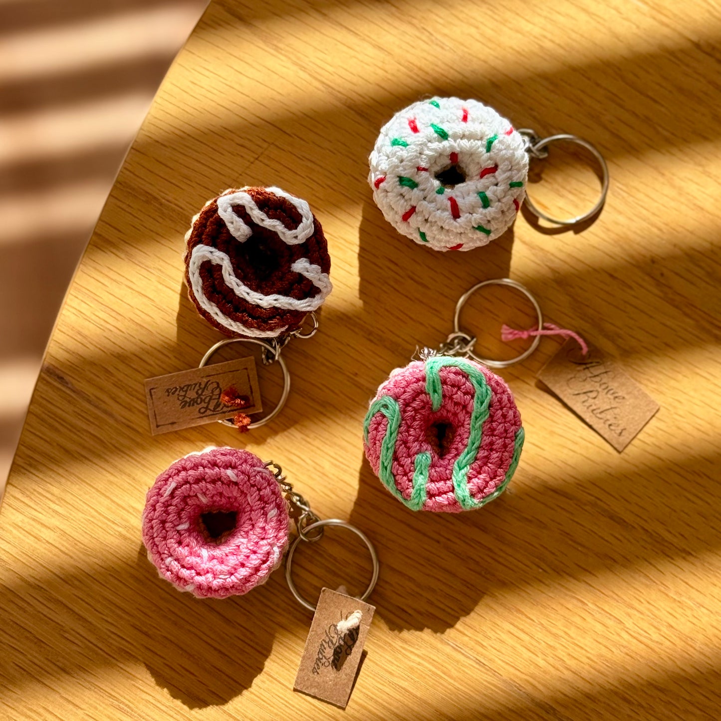 Doughnut Keychain