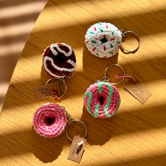 Doughnut Keychain