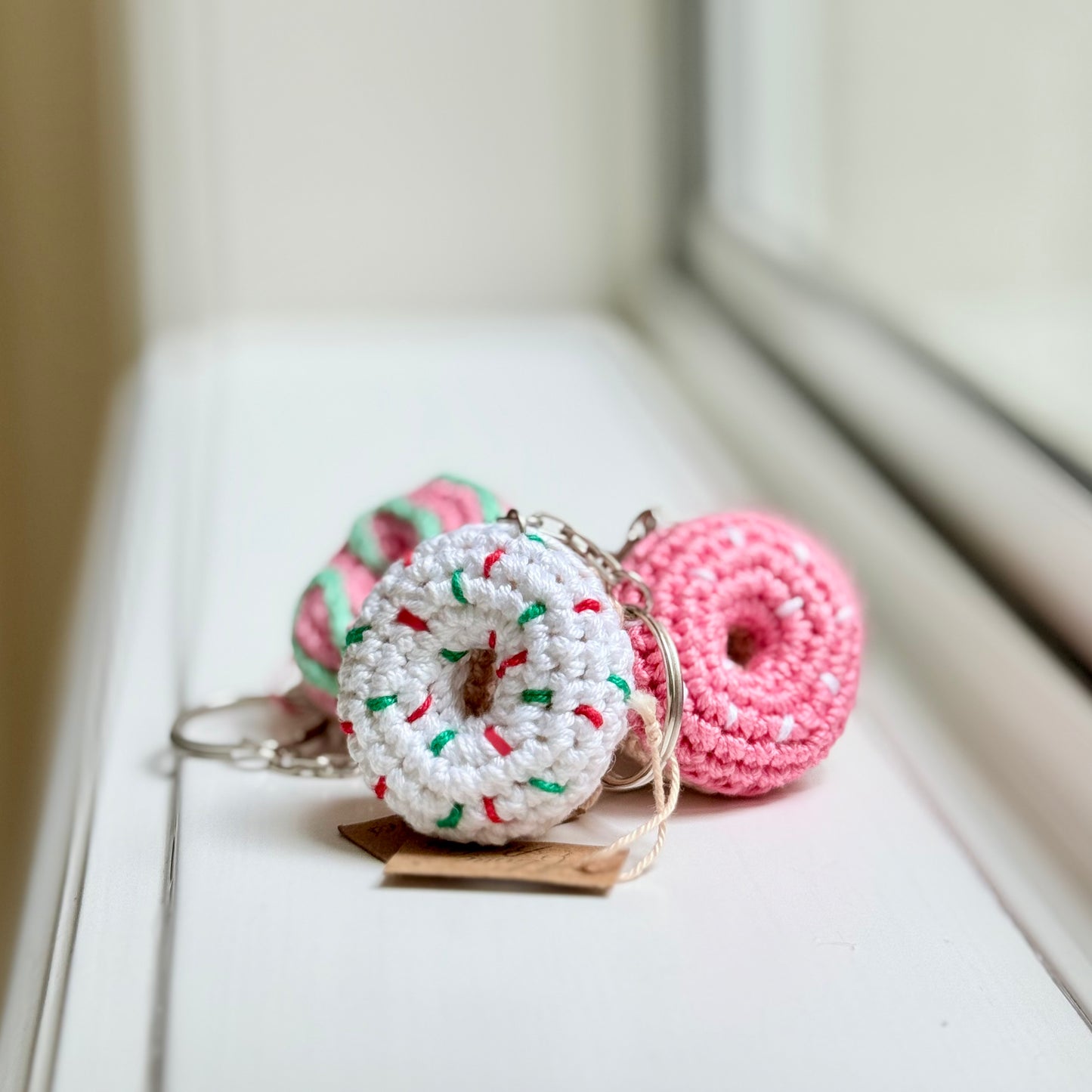 Doughnut Keychain