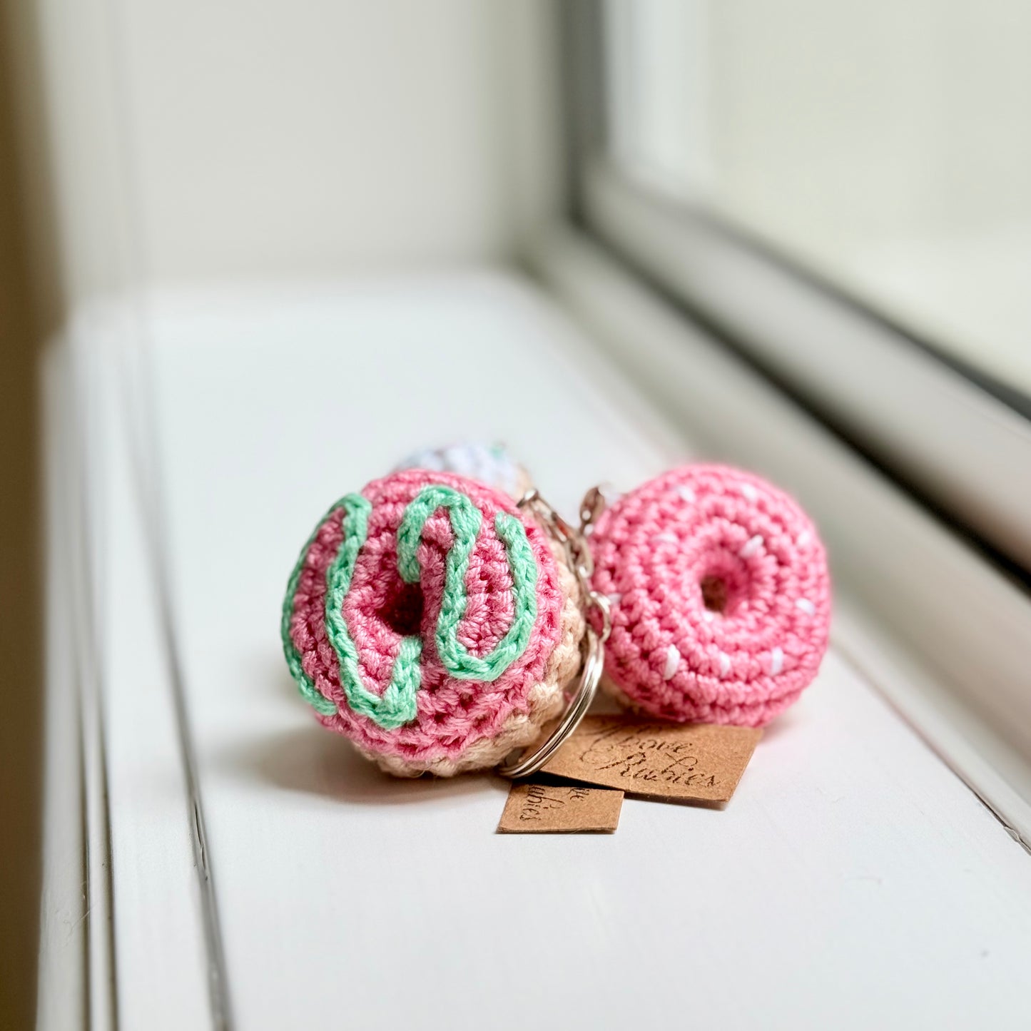 Doughnut Keychain