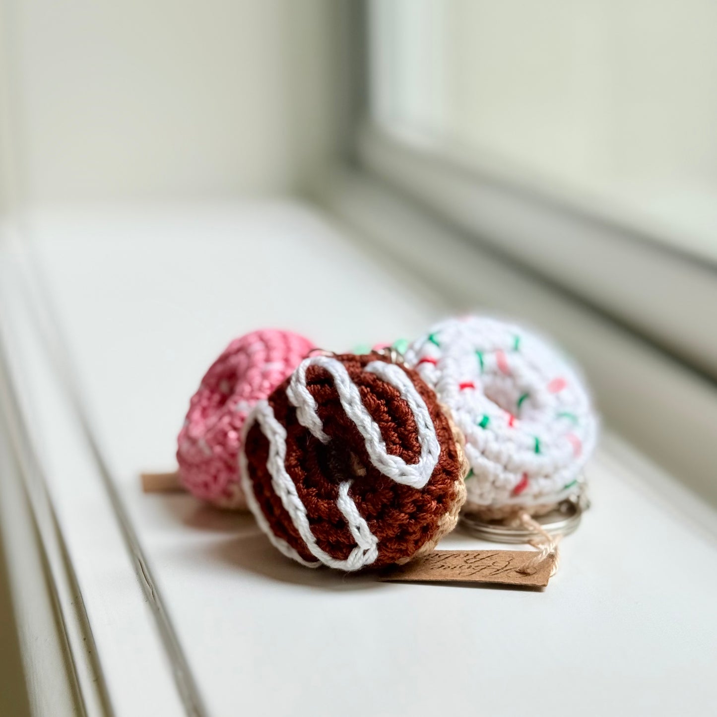 Doughnut Keychain