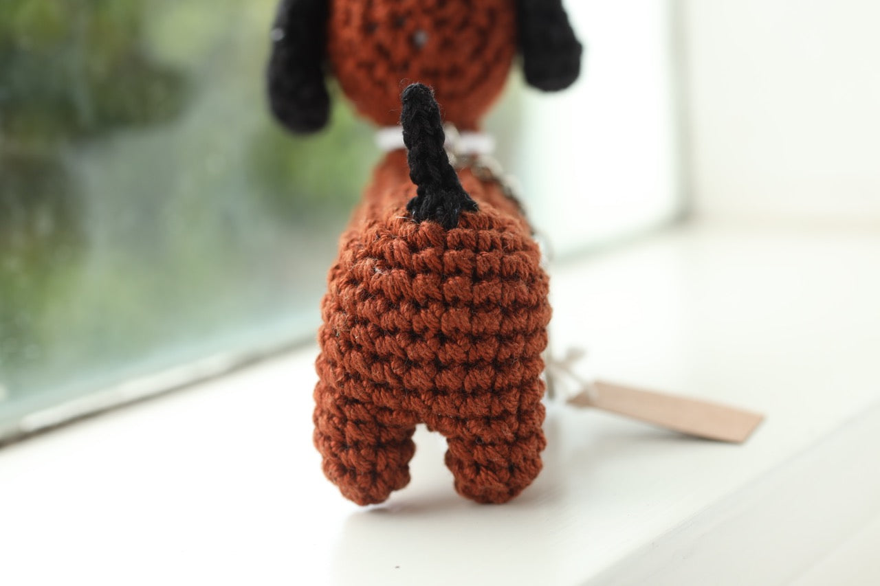 Sausage Dog Keychain