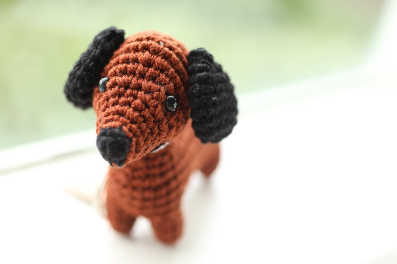 Sausage Dog Keychain