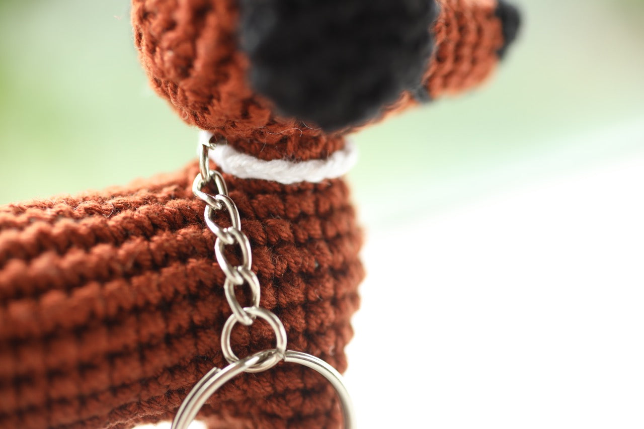 Sausage Dog Keychain