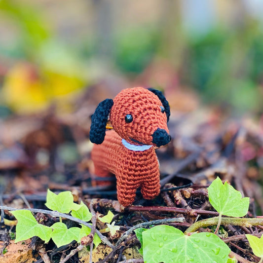 Sausage Dog Keychain