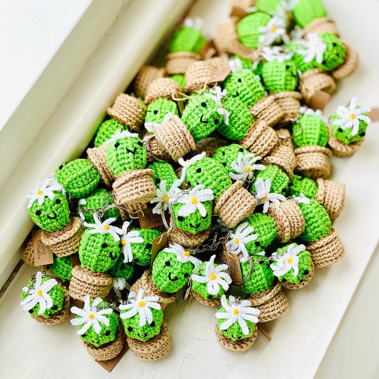 Cactus Keychain