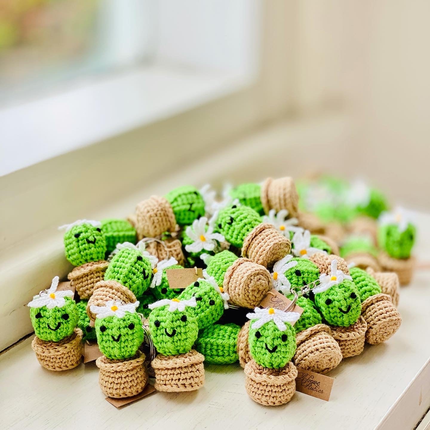 Cactus Keychain