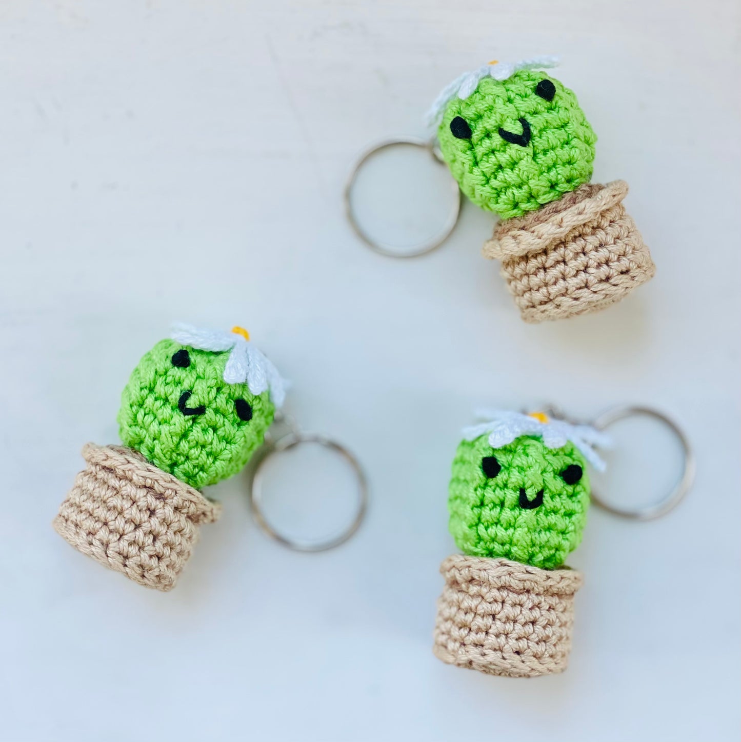 Cactus Keychain