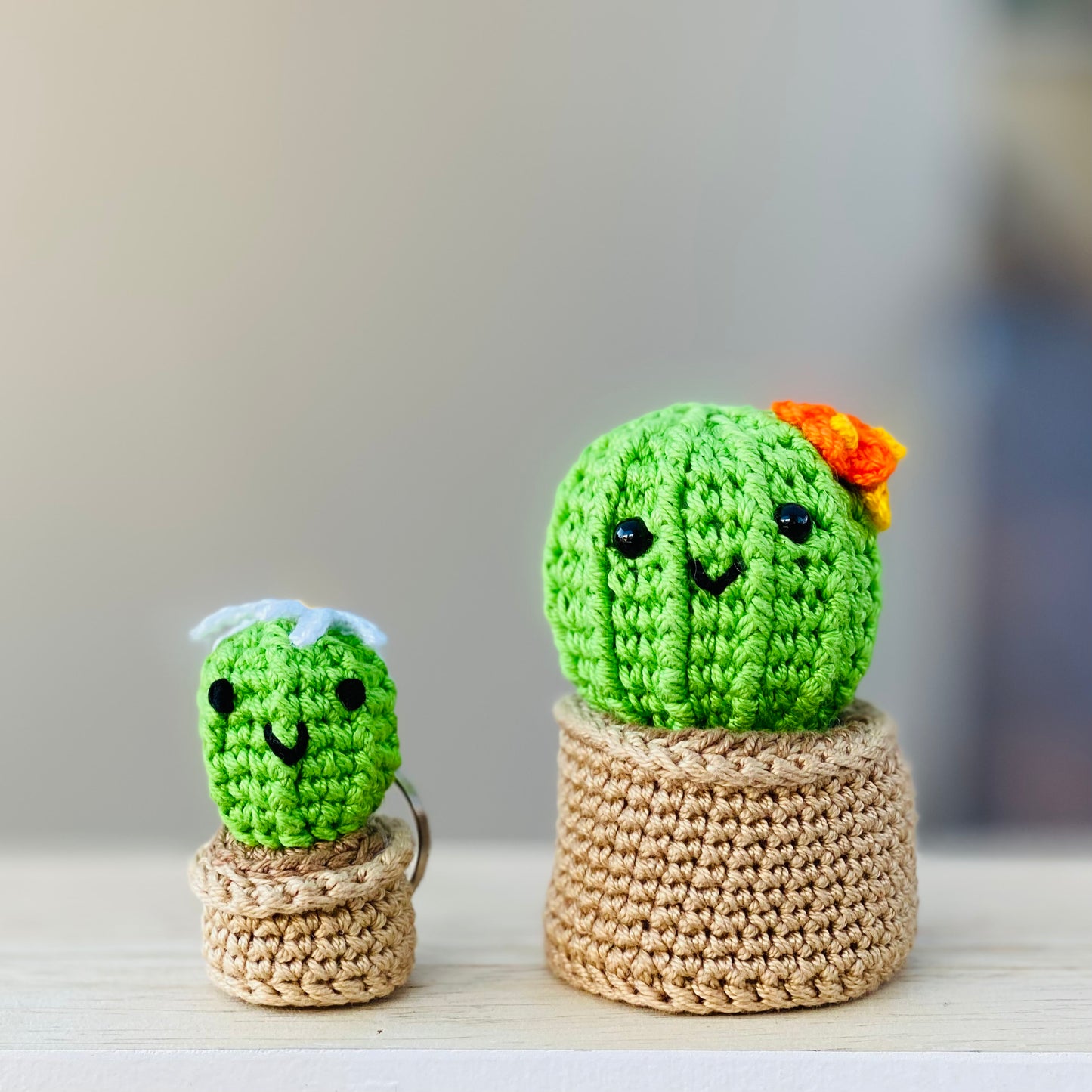 Cactus Keychain