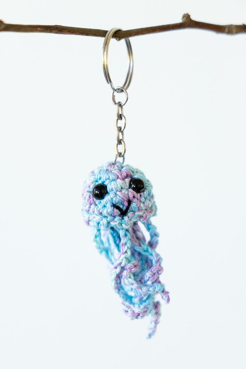 Jellyfish Keychain