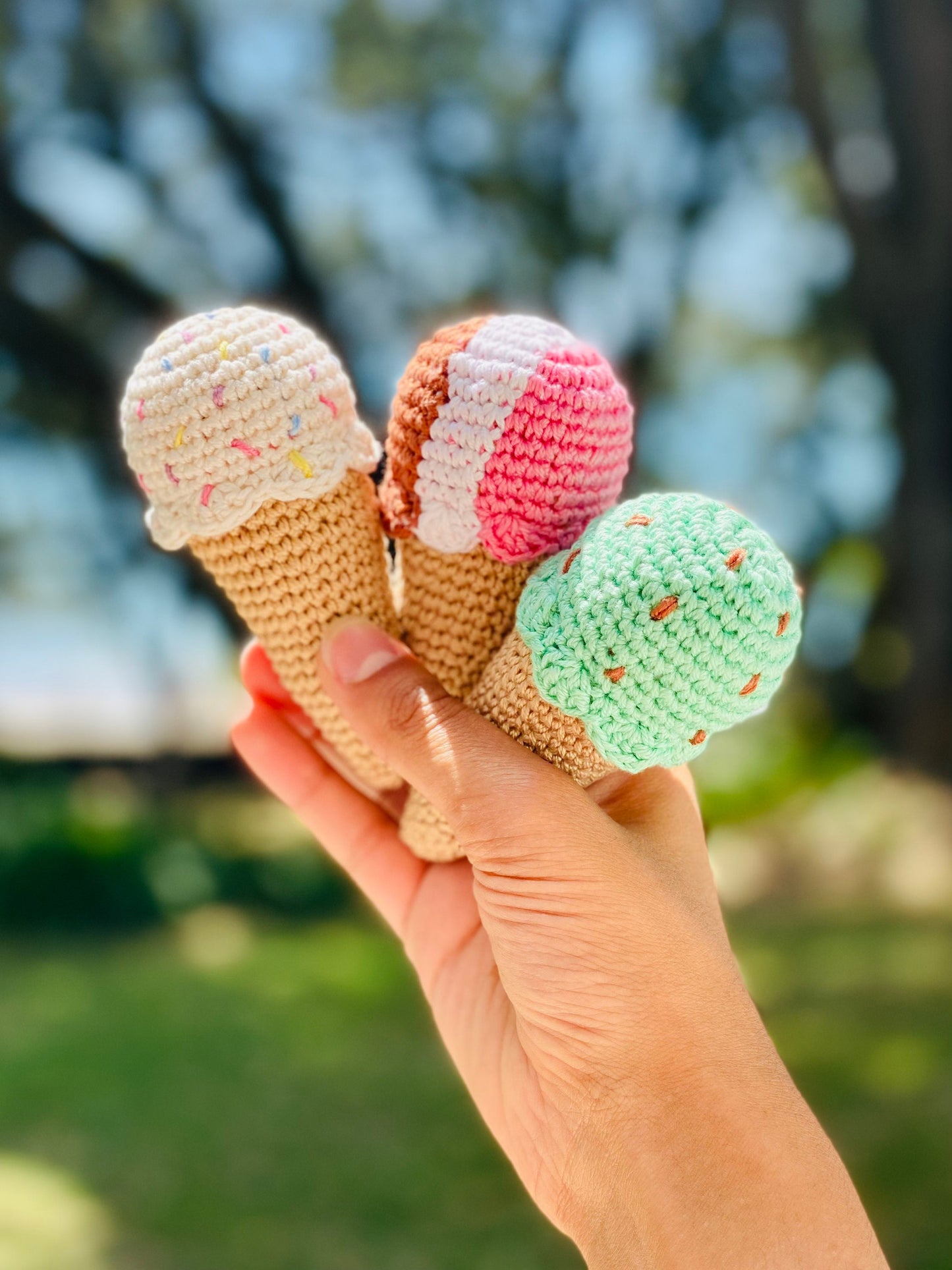 Ice Cream Rattles
